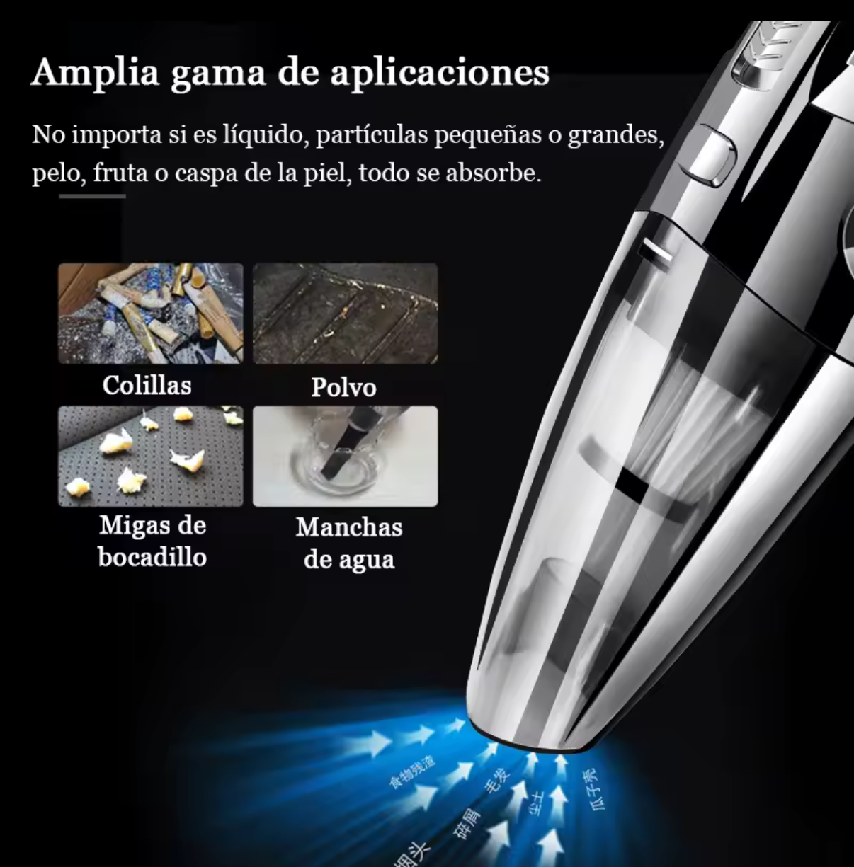 Aspiradora multiusos